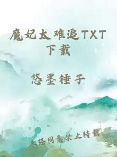 魔妃太难追TXT下载